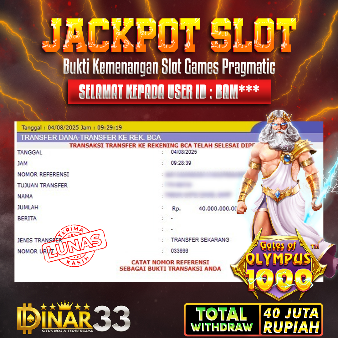 Bukti Jackpot