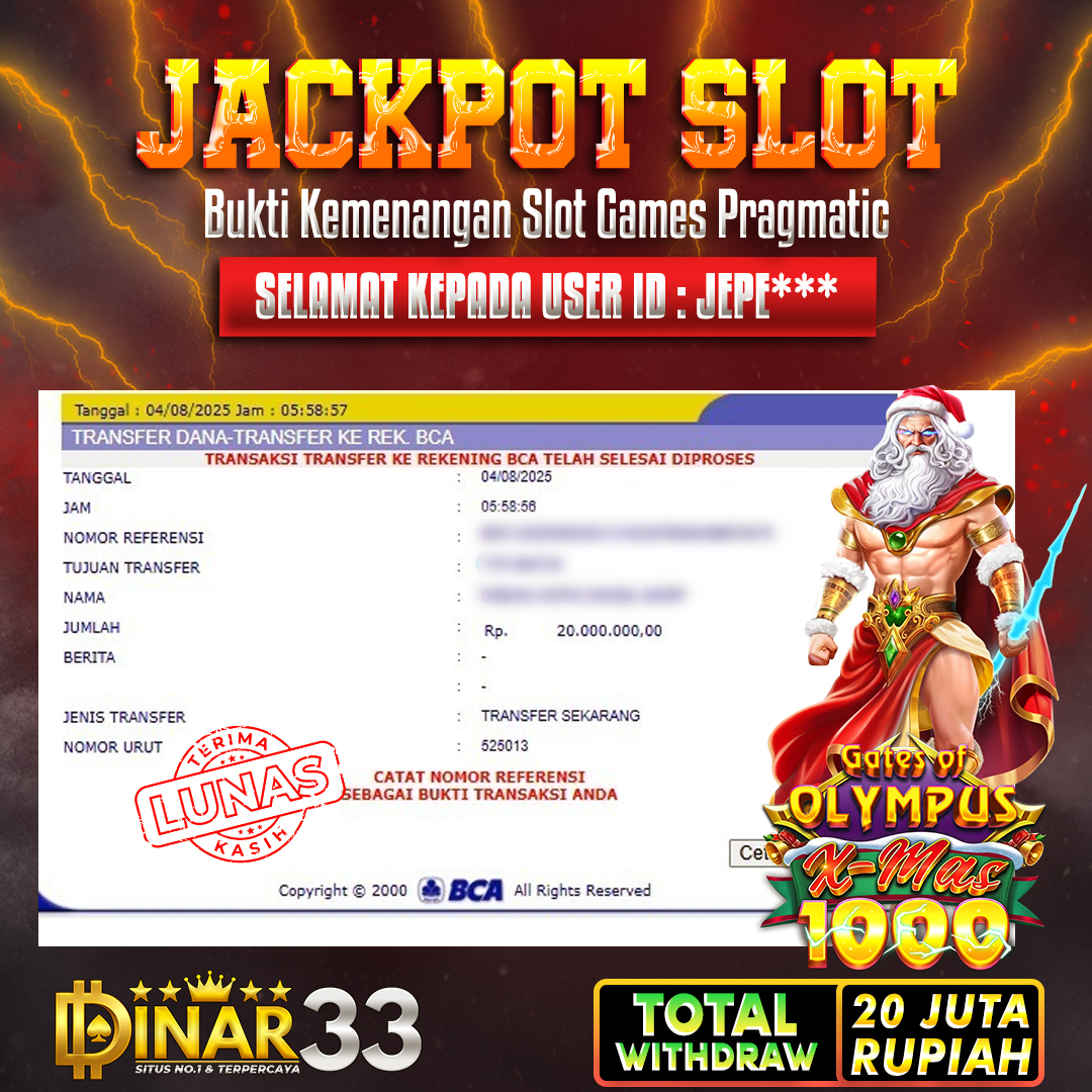 Bukti Jackpot