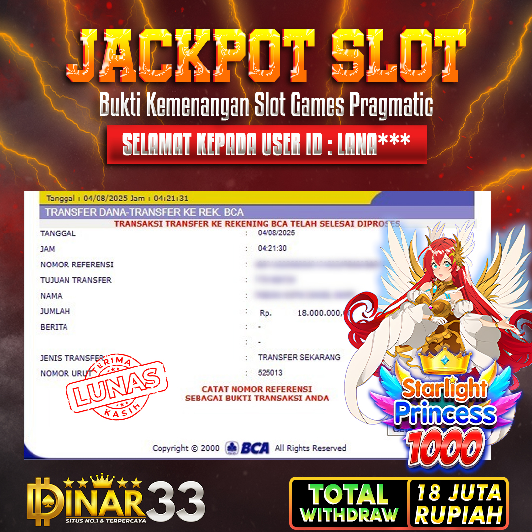 Bukti Jackpot
