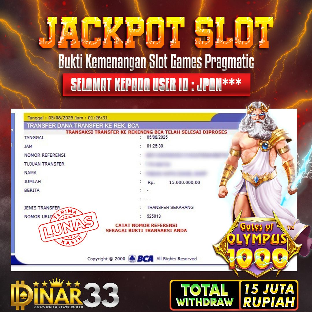Bukti Jackpot