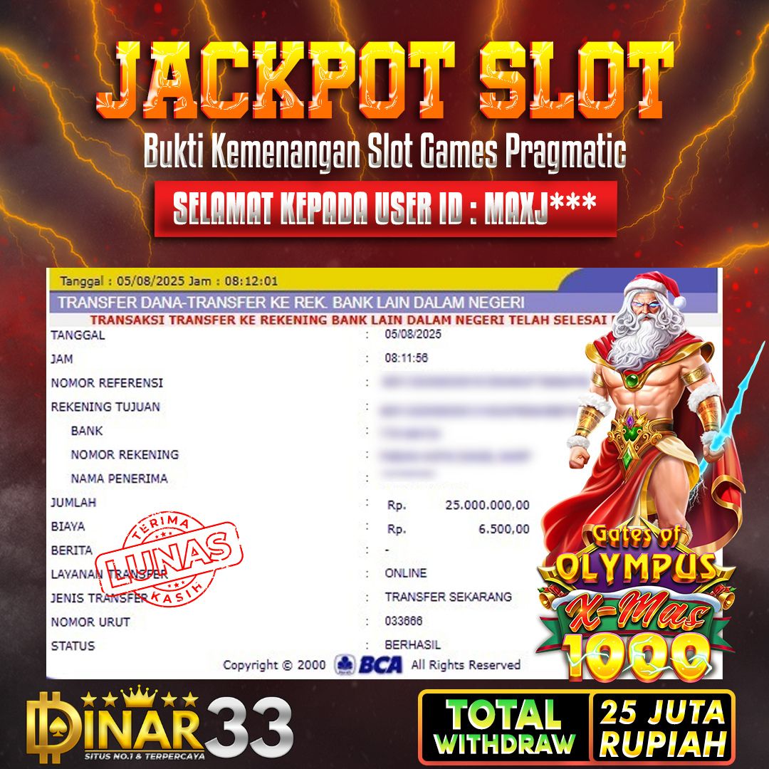 Bukti Jackpot