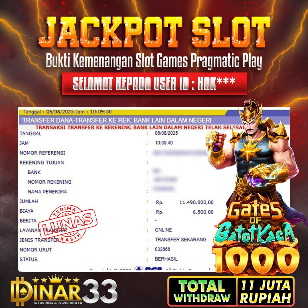 Bukti Jackpot