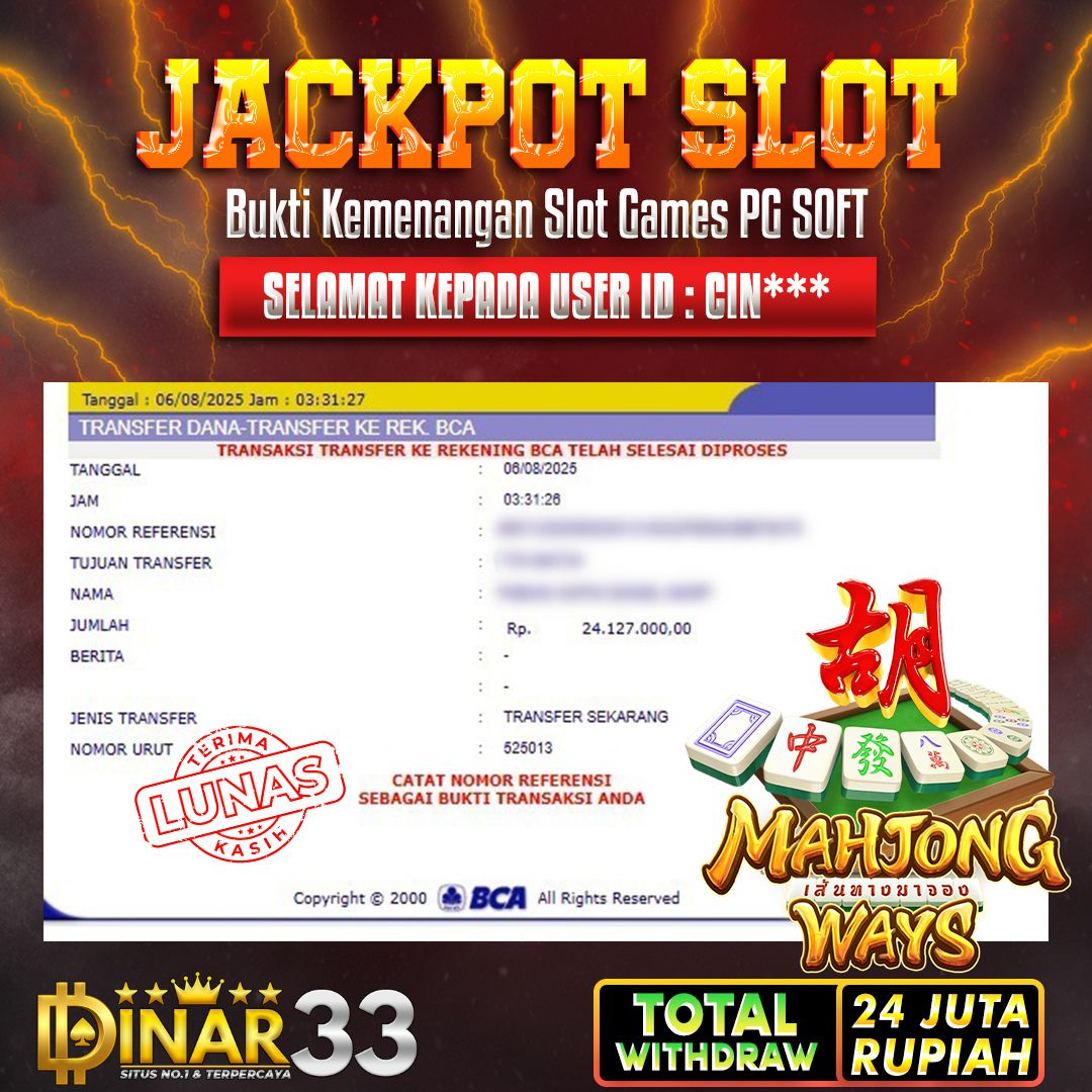 Bukti Jackpot