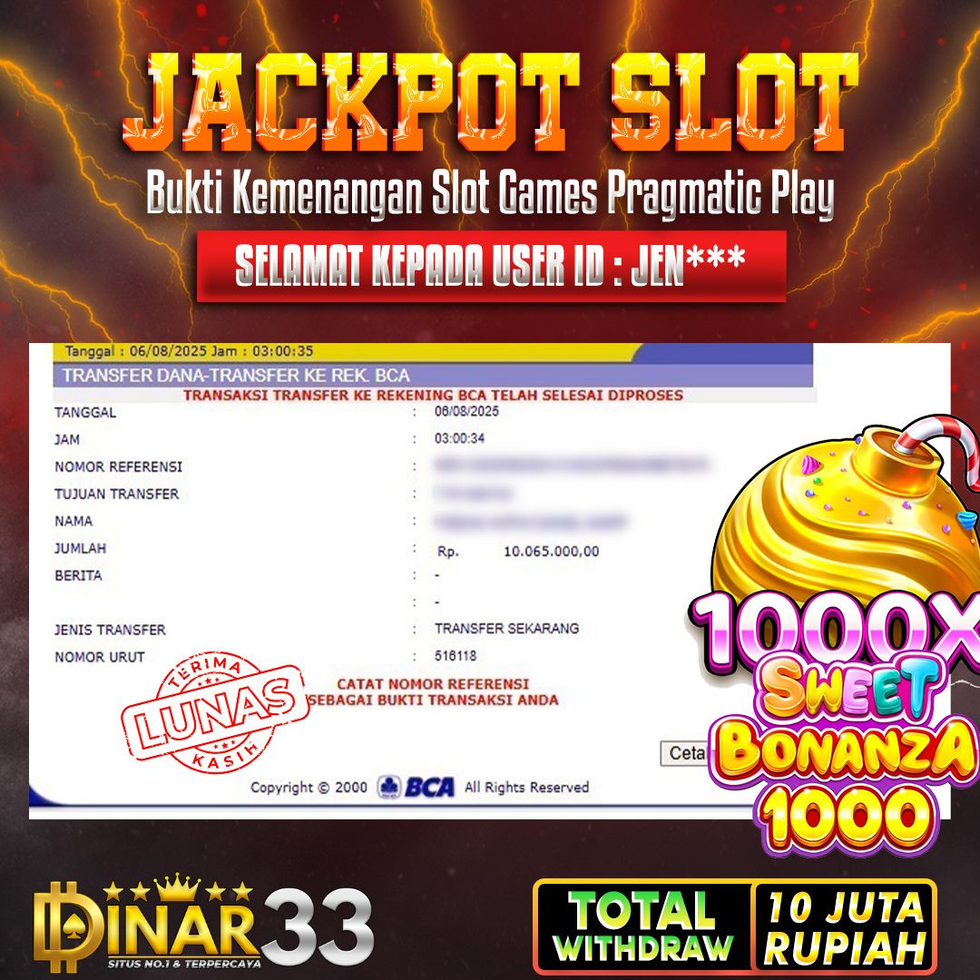 Bukti Jackpot