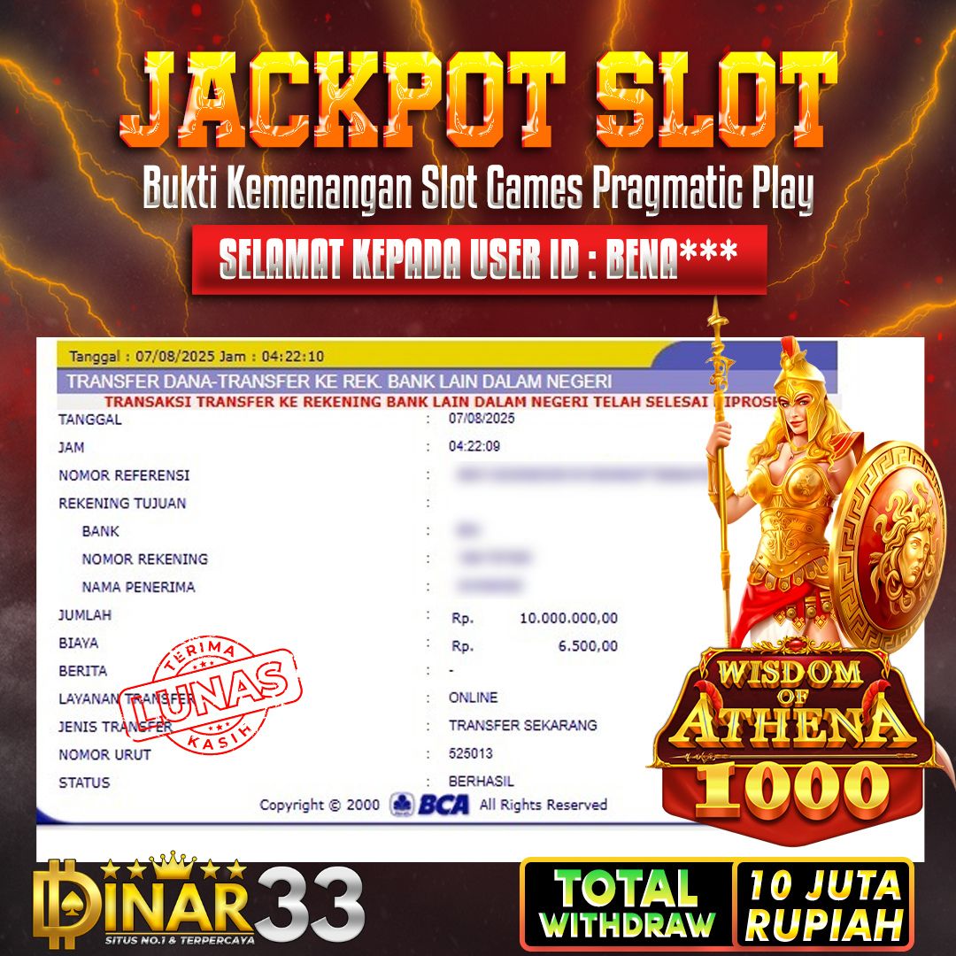 Bukti Jackpot