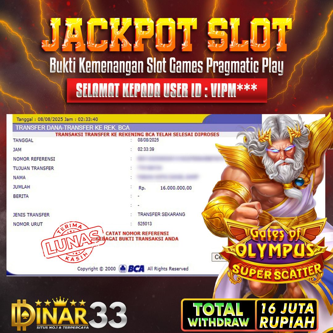 Bukti Jackpot