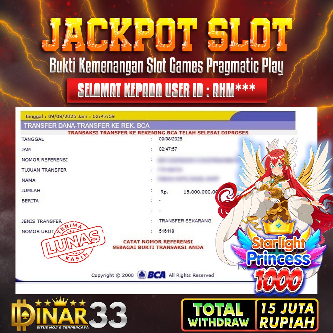 Bukti Jackpot