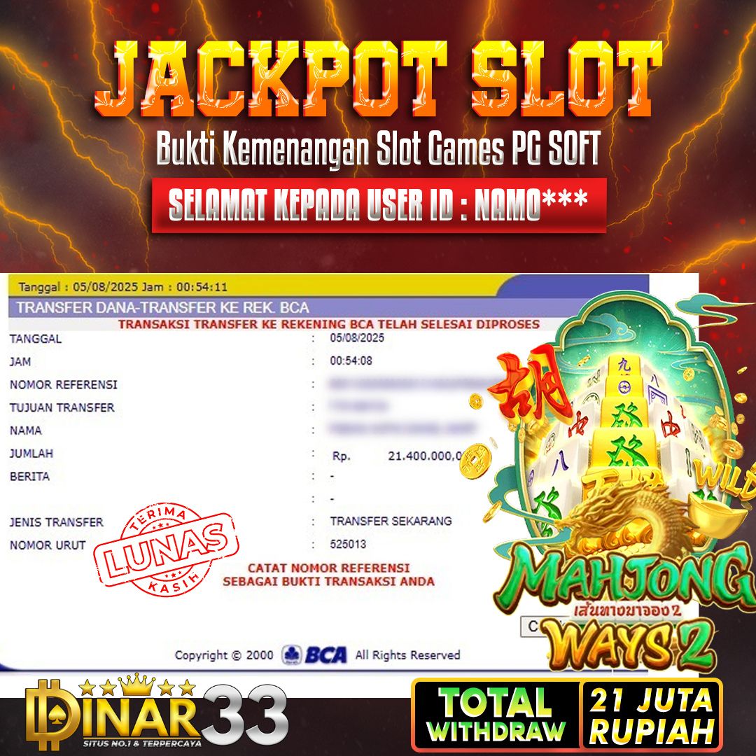 Bukti Jackpot